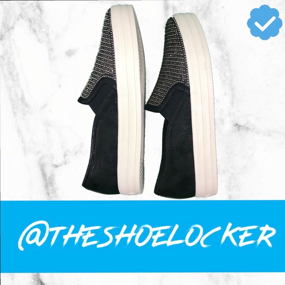 Like NEW Skechers Double Up-SHINY DANCER Black - Picture 6 of 8